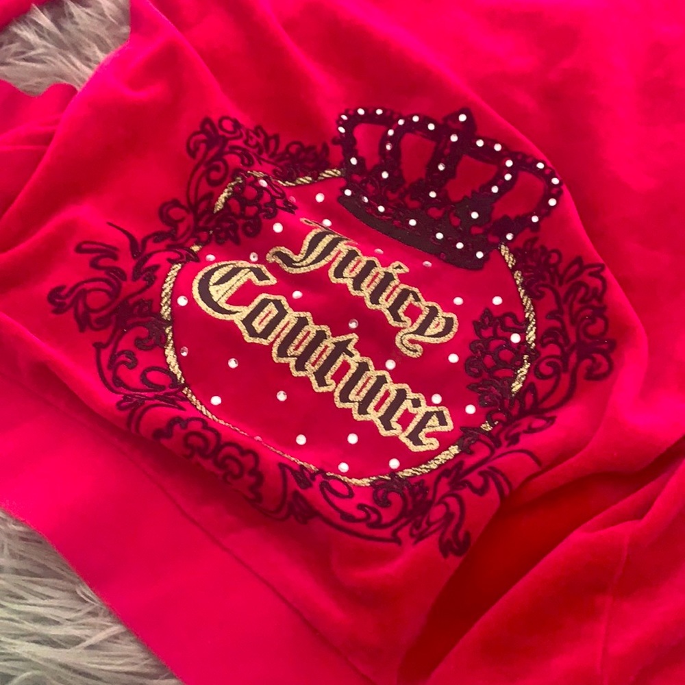 Juicy couture red hoodie